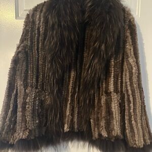 Luxurious Brown Faux Fur Teddy Jacket